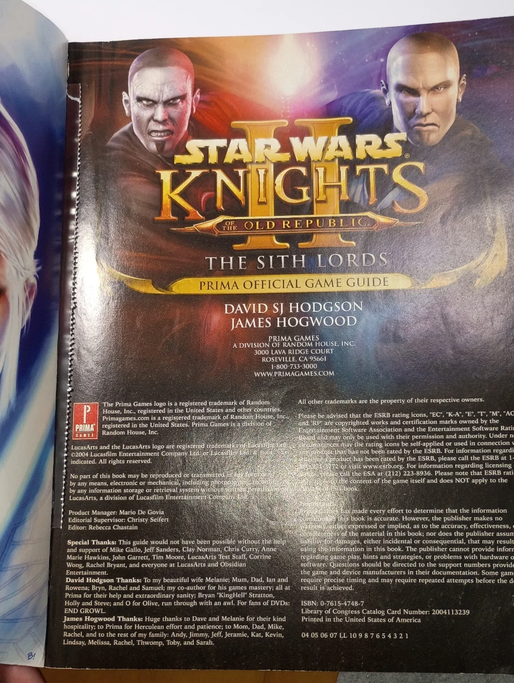 Star Wars: Knights Of The Old Republic I & II Gaming Strategy Guide For Xbox